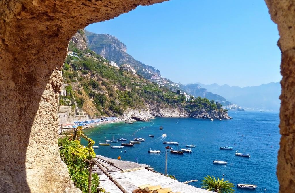 L'Olimpo Casa Vacanze Villa Conca dei Marini Dış mekan fotoğraf